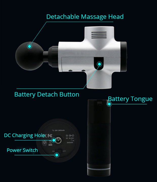 Electric Vibrating Therapy Guns