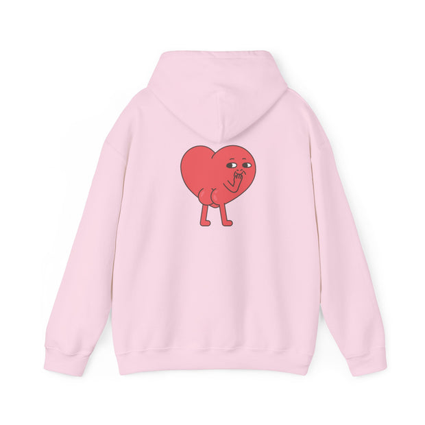 QBF, I LOVE YOU WITH ALL MY BUTT Hooded Sweatshirt