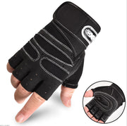 Half Finger Breathable Elastic Fitness Gloves