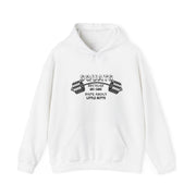 SQUAT BECAUSE NO RAPS ABOUT LITTLE BUTTS Hooded Sweatshirt