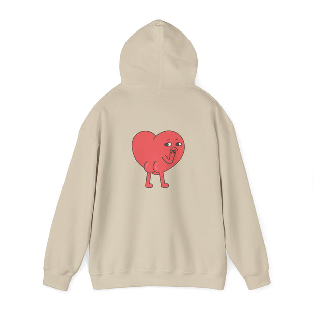 QBF, I LOVE YOU WITH ALL MY BUTT Hooded Sweatshirt