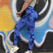 QBF Seamless Tie Dye Leggings