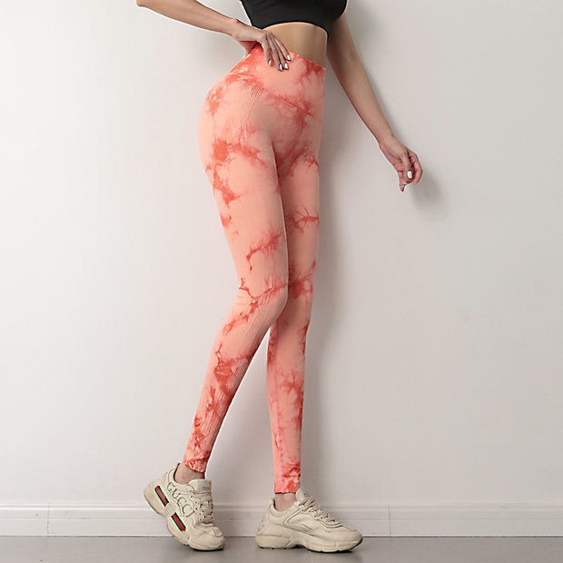 QBF Seamless Tie Dye Leggings